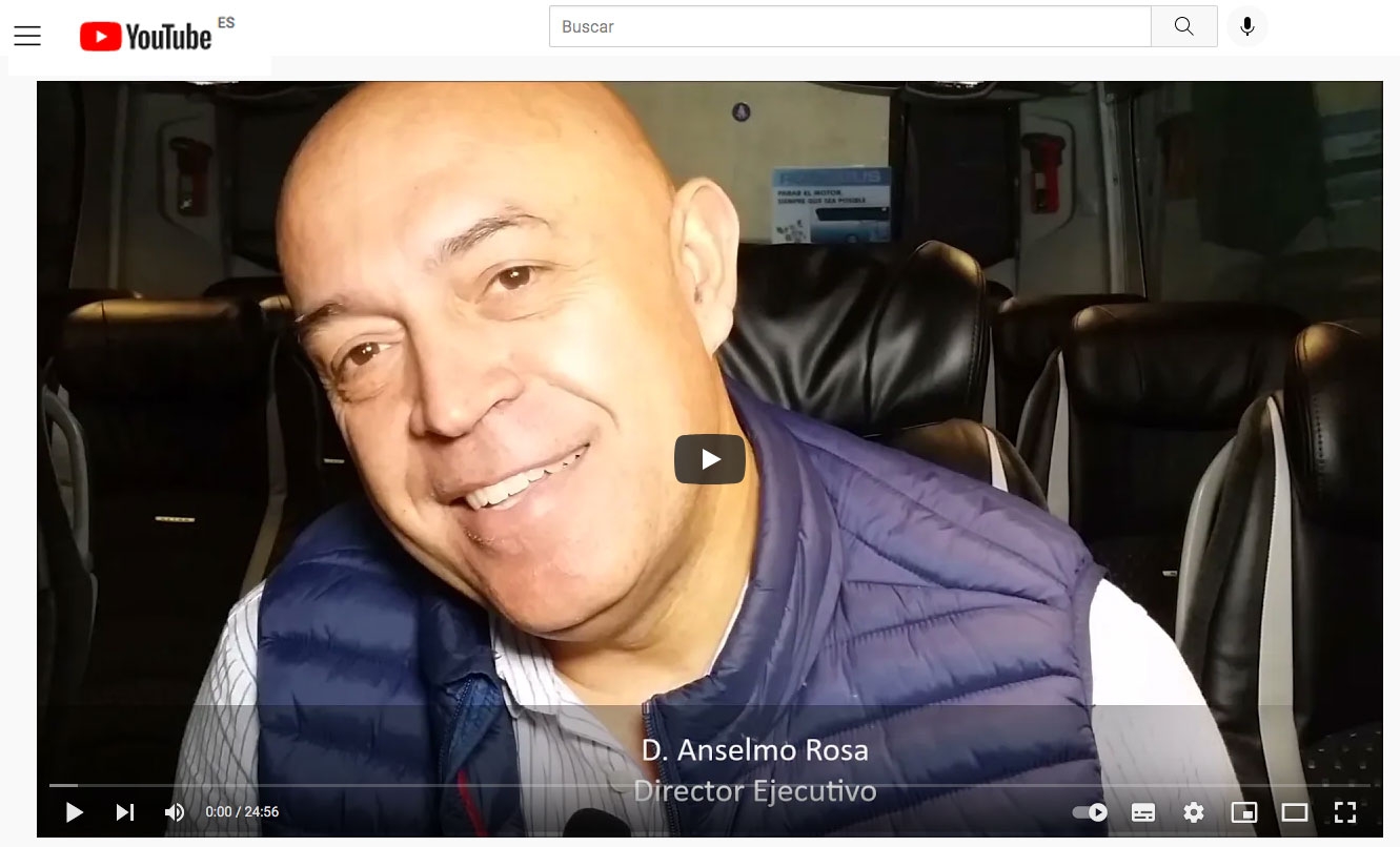 Entrevista a Anselmo Rosa, CEO de Rosabus, en Canal Triana TV