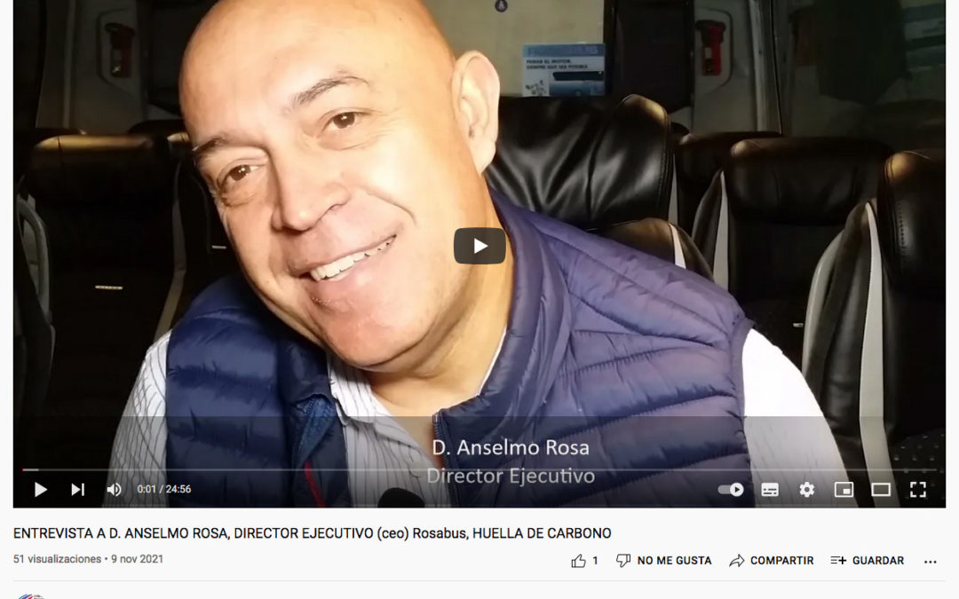 Interview with Anselmo Rosa, CEO of Rosabus, on Canal Triana TV